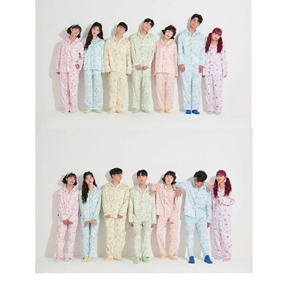 BTS TIYP TinyTAN J-Hope Peekaboo Striped V PAJAMA OFFICIAL MD RARE - Picture 16 of 16